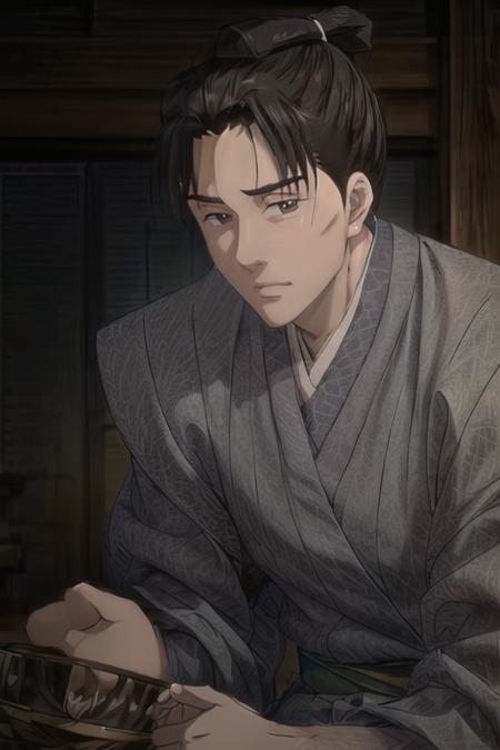 20231299-3743203419-masterpiece,((bestquality)),8k,high detailed,ultra-detailed,depth of field,wide angle,worm’s eye view,Anime Style,(male kimono_1.png